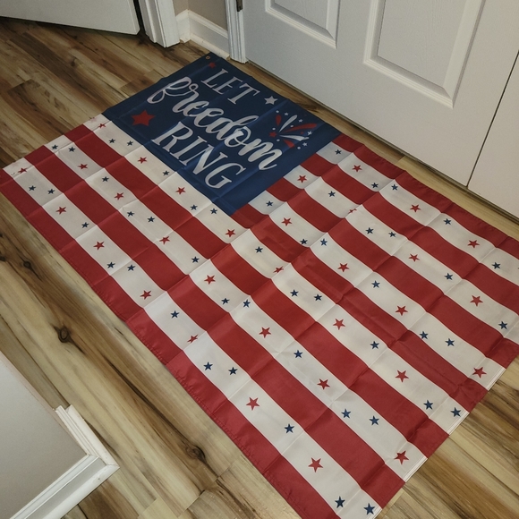 NWT Let Freedom Ring Outdoor Flag - Picture 1 of 7